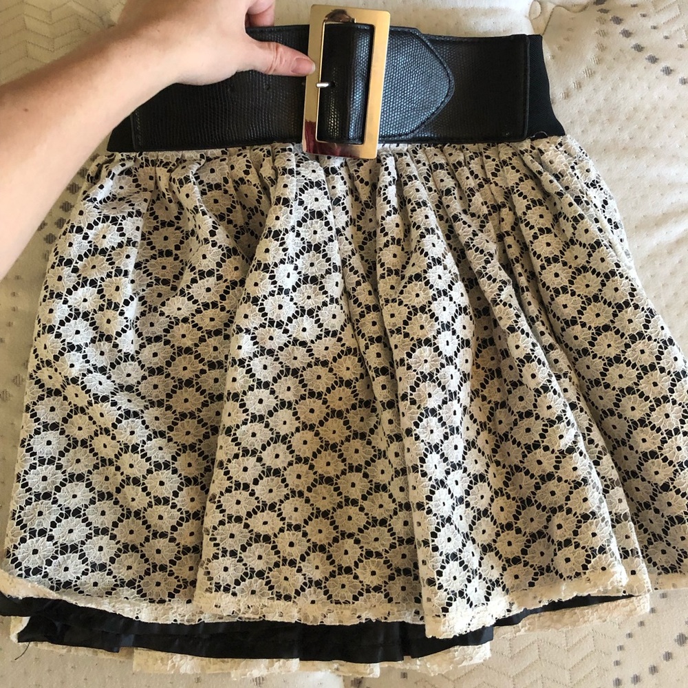 High waist skirt